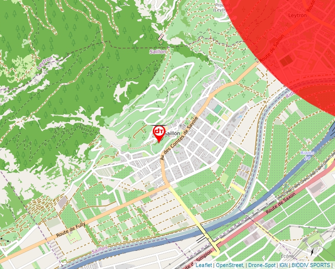 Carte Géoportail pour les drones de loisir