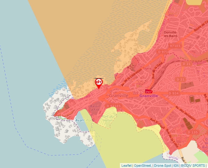 Carte Géoportail pour les drones de loisir