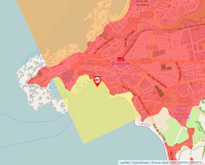 Carte Géoportail pour les drones de loisir