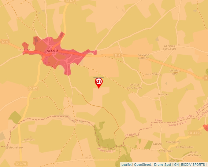 Carte Géoportail pour les drones de loisir