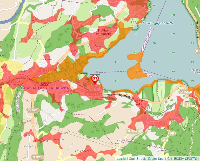 Carte Géoportail pour les drones de loisir