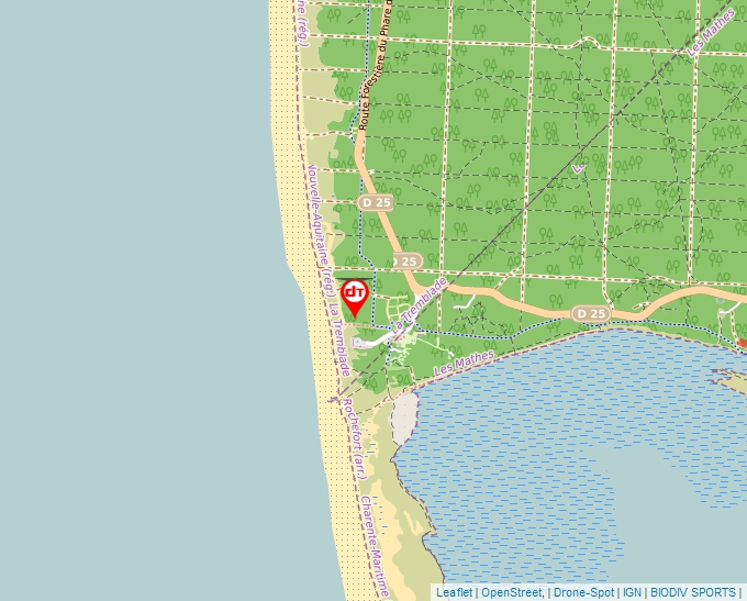 Carte Géoportail pour les drones de loisir