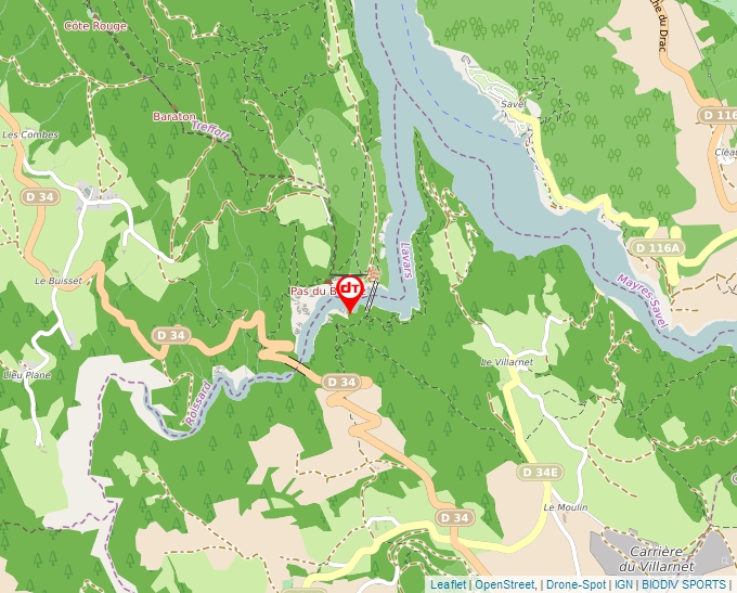 Carte Géoportail pour les drones de loisir