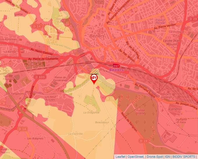 Carte Géoportail pour les drones de loisir