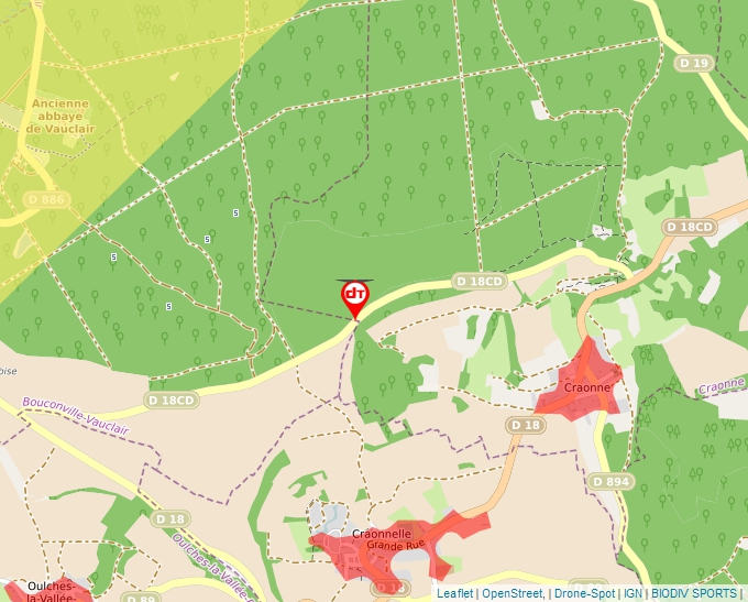 Carte Géoportail pour les drones de loisir