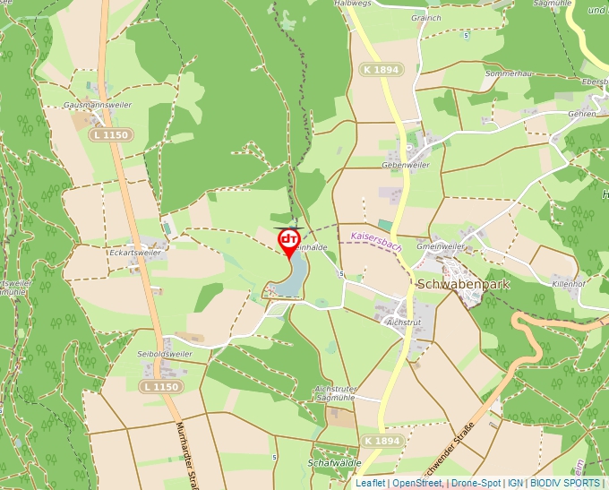 Carte Géoportail pour les drones de loisir