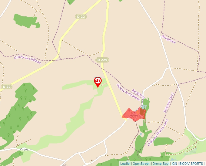 Carte Géoportail pour les drones de loisir