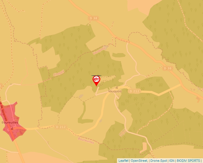 Carte Géoportail pour les drones de loisir