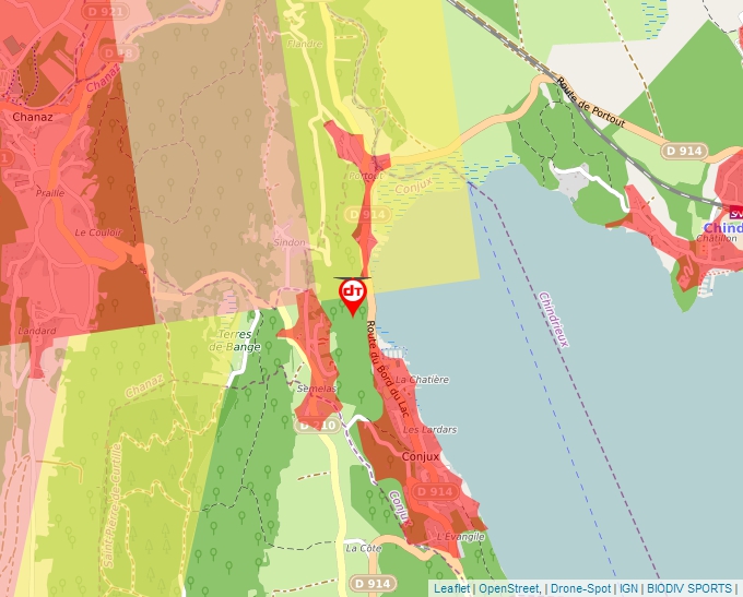 Carte Géoportail pour les drones de loisir