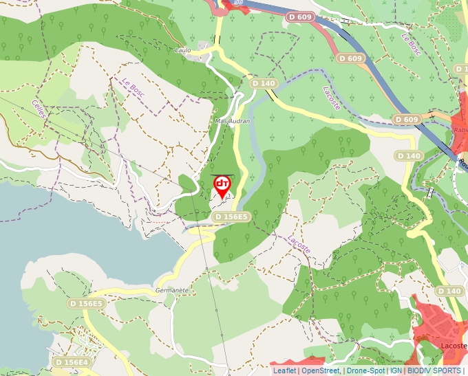 Carte Géoportail pour les drones de loisir