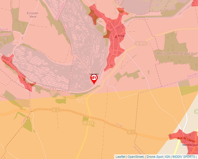 Carte Géoportail pour les drones de loisir