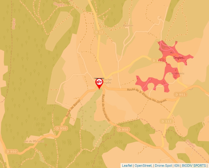 Carte Géoportail pour les drones de loisir
