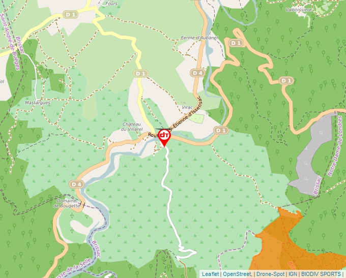 Carte Géoportail pour les drones de loisir