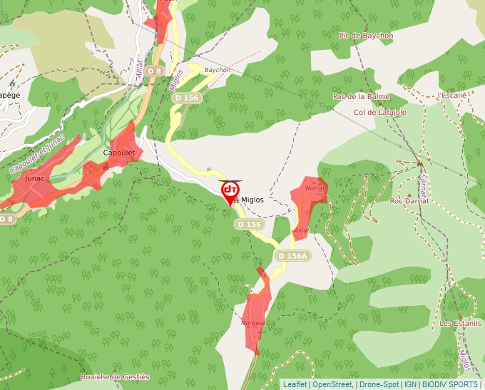 Carte Géoportail pour les drones de loisir