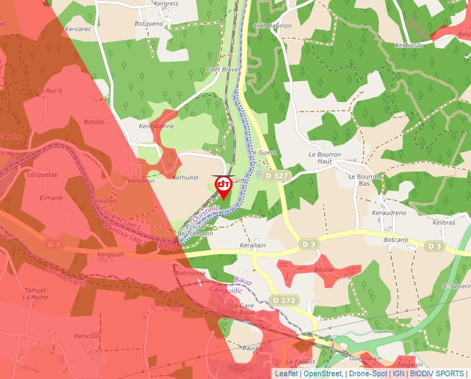 Carte Géoportail pour les drones de loisir