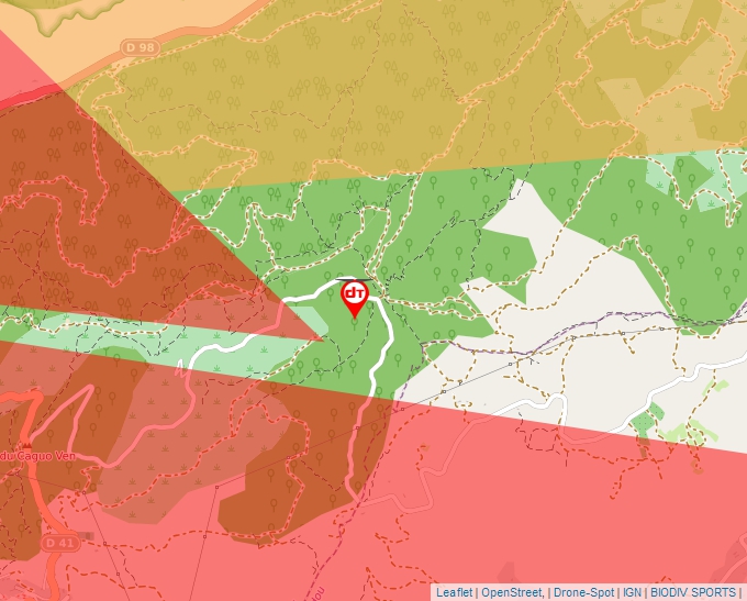 Carte Géoportail pour les drones de loisir