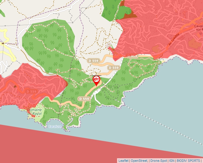 Carte Géoportail pour les drones de loisir