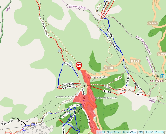 Carte Géoportail pour les drones de loisir