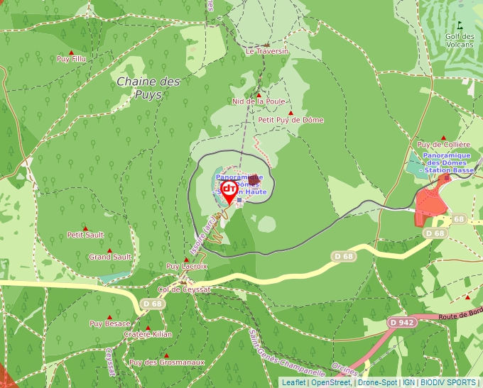 Carte Géoportail pour les drones de loisir