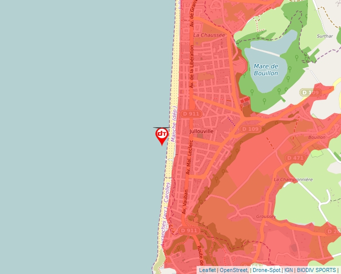 Carte Géoportail pour les drones de loisir