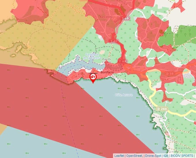 Carte Géoportail pour les drones de loisir