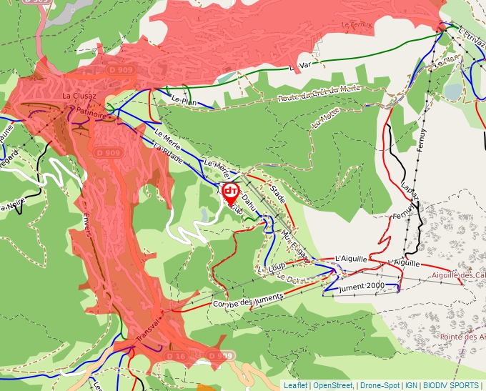 Carte Géoportail pour les drones de loisir