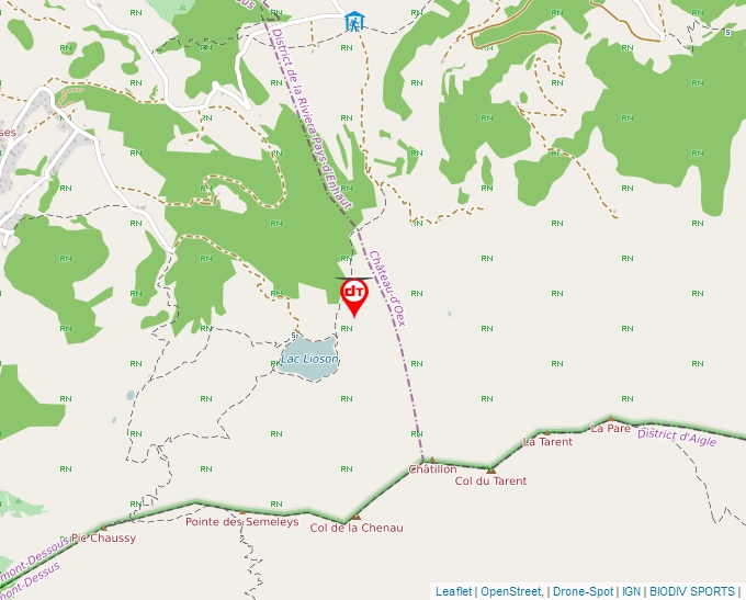 Carte Géoportail pour les drones de loisir