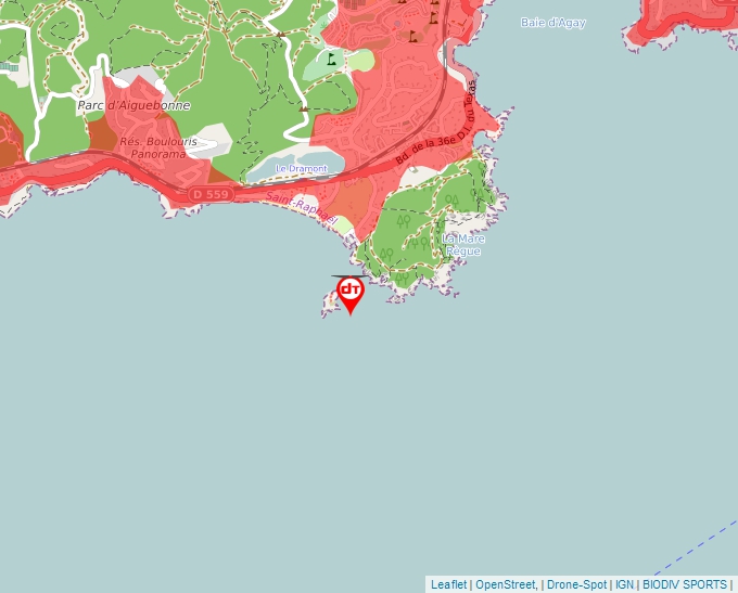 Carte Géoportail pour les drones de loisir