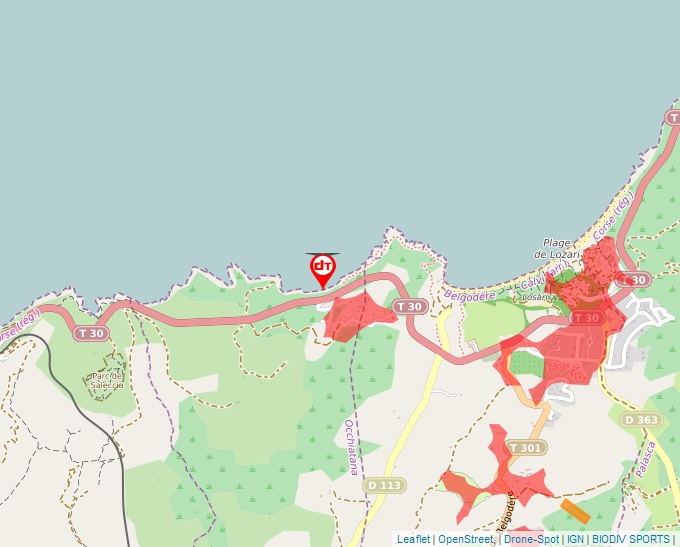 Carte Géoportail pour les drones de loisir