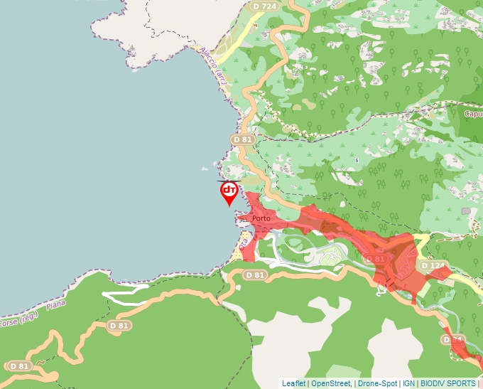 Carte Géoportail pour les drones de loisir