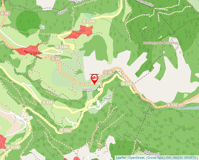 Carte Géoportail pour les drones de loisir