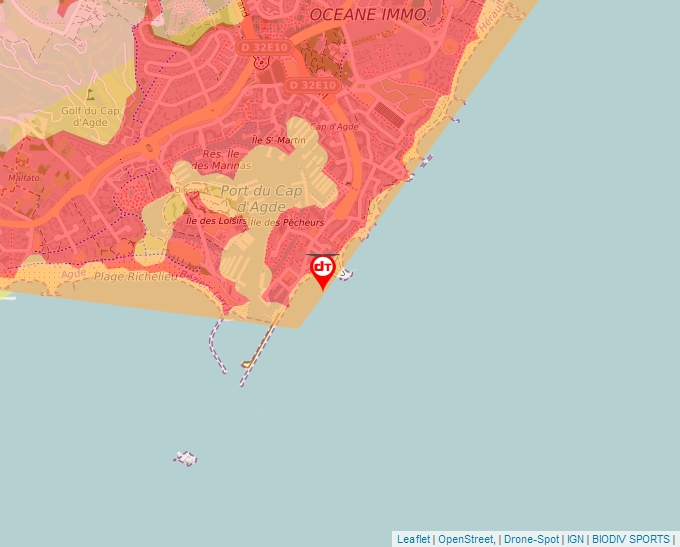 Carte Géoportail pour les drones de loisir