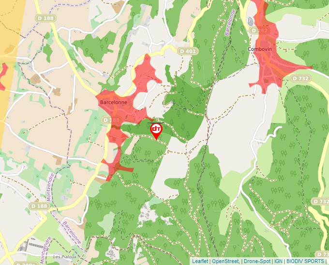Carte Géoportail pour les drones de loisir