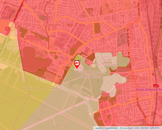 Carte Géoportail pour les drones de loisir