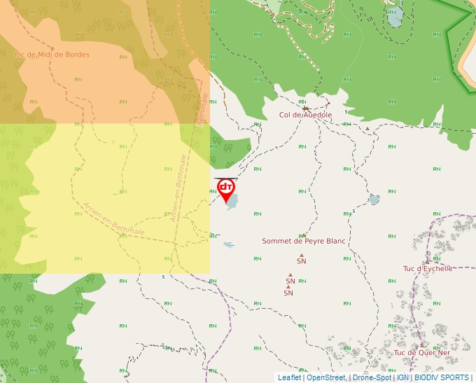 Carte Géoportail pour les drones de loisir