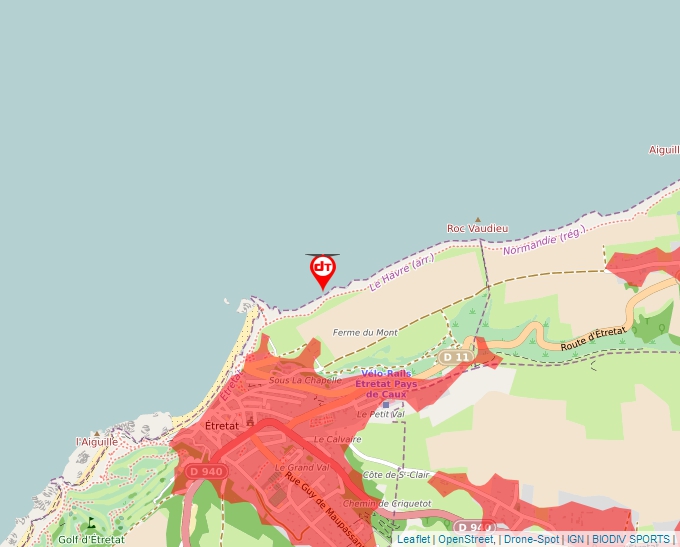 Carte Géoportail pour les drones de loisir