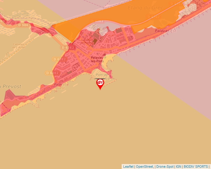 Carte Géoportail pour les drones de loisir