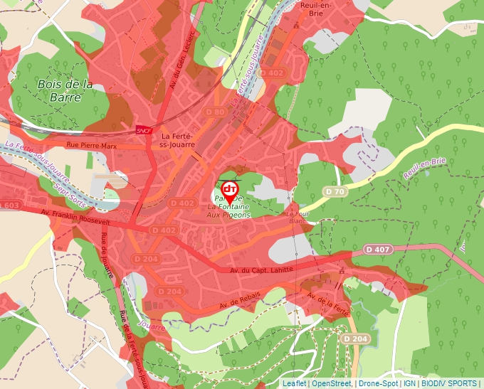 Carte Géoportail pour les drones de loisir