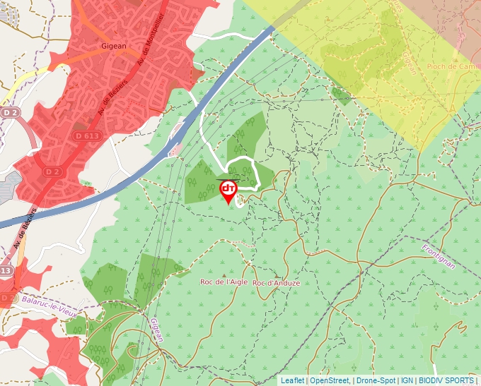 Carte Géoportail pour les drones de loisir