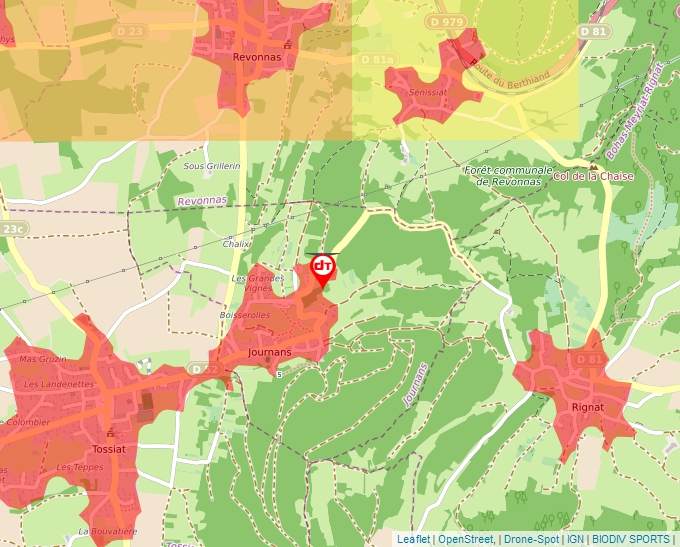 Carte Géoportail pour les drones de loisir