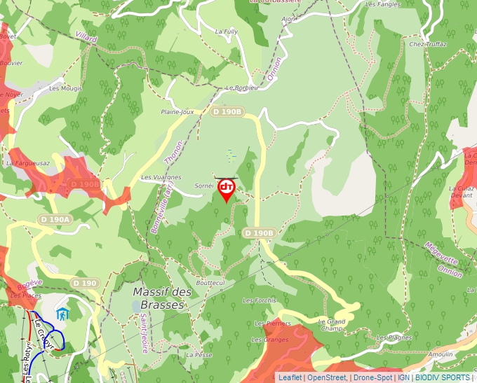 Carte Géoportail pour les drones de loisir