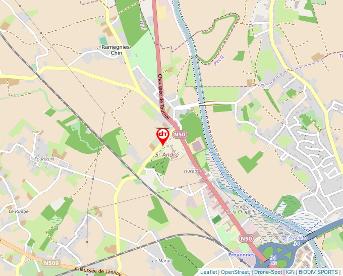 Carte Géoportail pour les drones de loisir