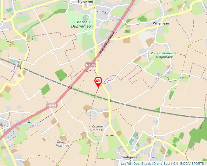 Carte Géoportail pour les drones de loisir