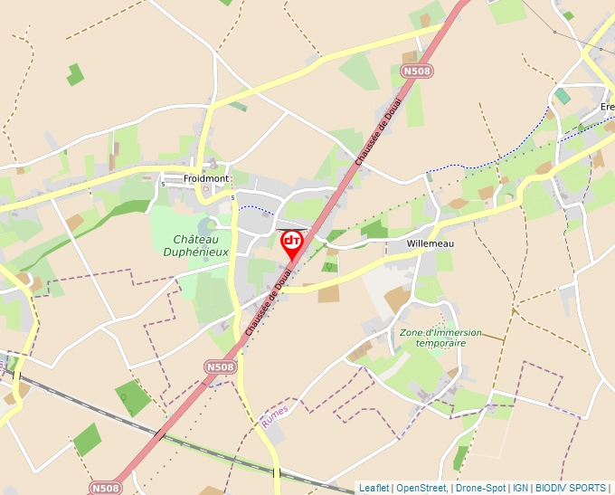 Carte Géoportail pour les drones de loisir