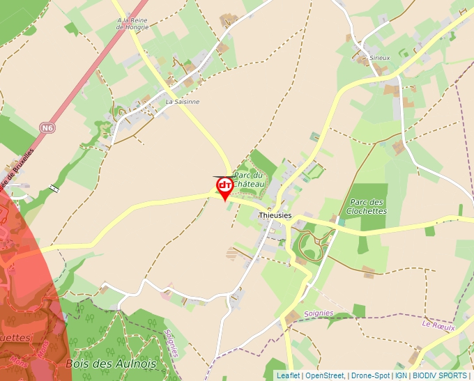 Carte Géoportail pour les drones de loisir