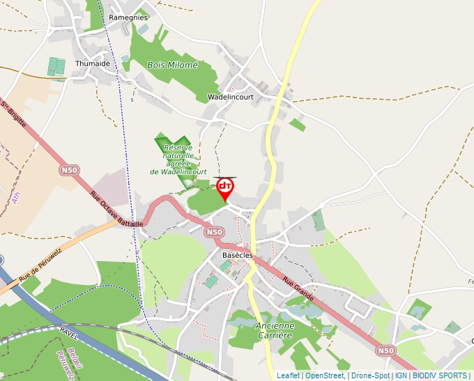 Carte Géoportail pour les drones de loisir