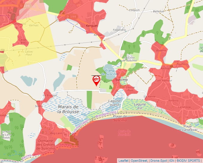 Carte Géoportail pour les drones de loisir