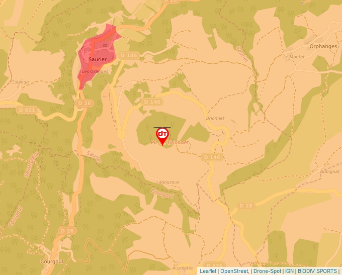 Carte Géoportail pour les drones de loisir