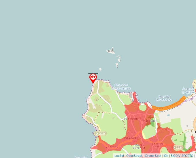 Carte Géoportail pour les drones de loisir