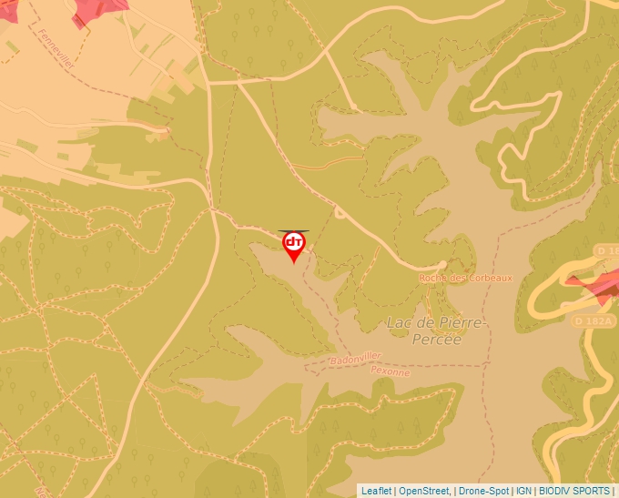 Carte Géoportail pour les drones de loisir